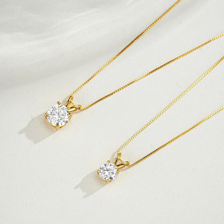 Dimity | Moissanite Pendant