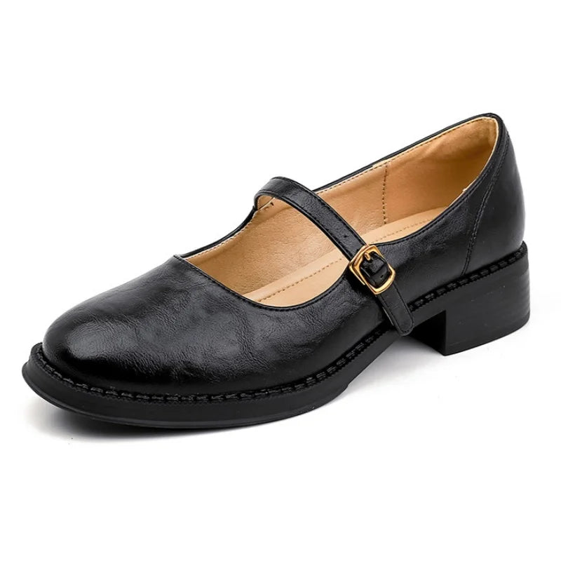Roisin | Classic Comfort Mary Janes Made Of Leather