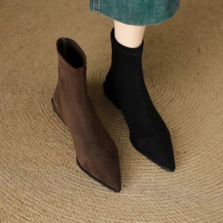 Solveig | Elegant Comfort Heel Boots