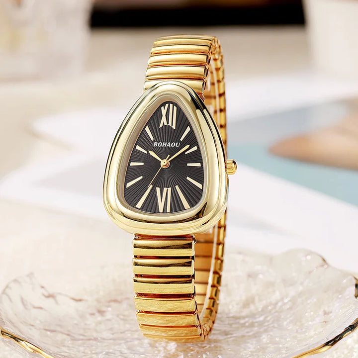 Dee | Gold Serpent Watch