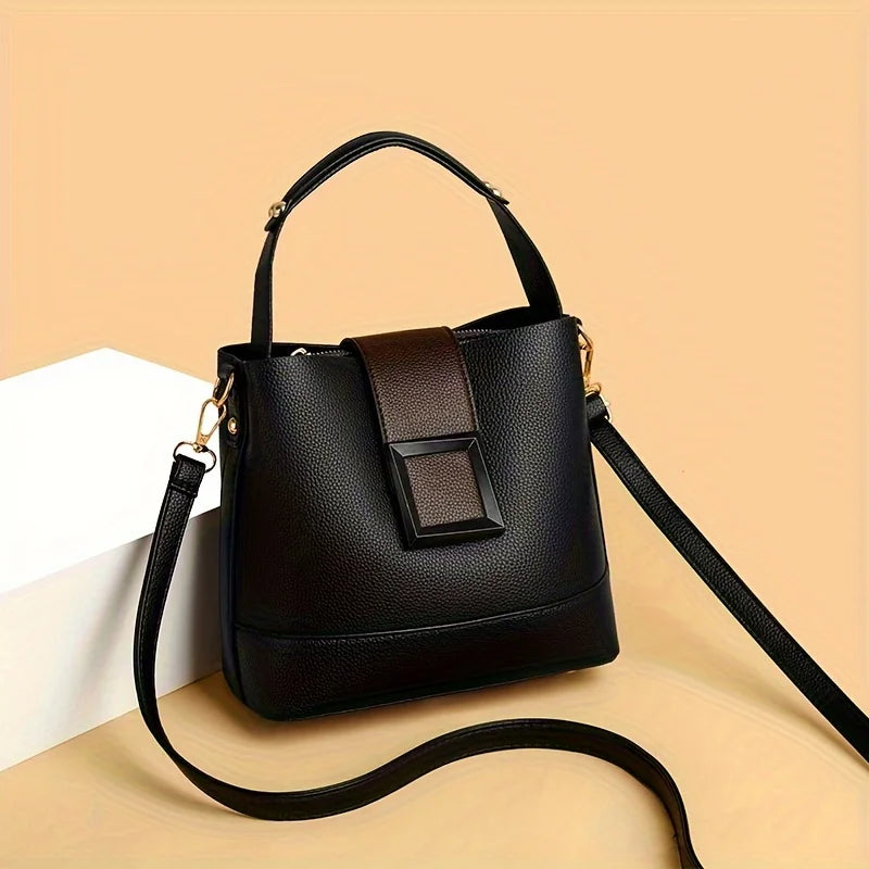 Damaris | Pebbled Arc Bag