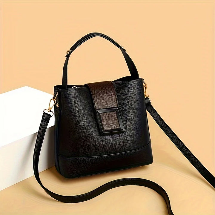 Damaris | Pebbled Arc Bag