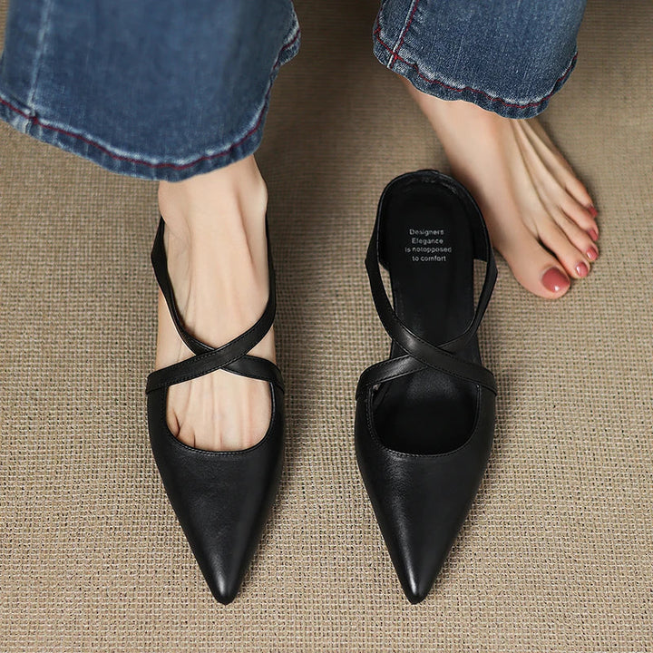 Lavinia | Genuine Leather Mules