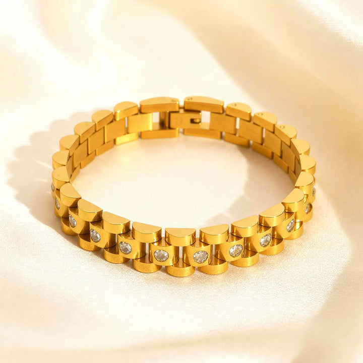 Alberta | Interlocking Link Bracelet