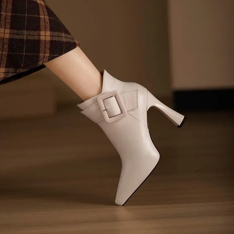 Ankle Boots | Aveline with Buckle