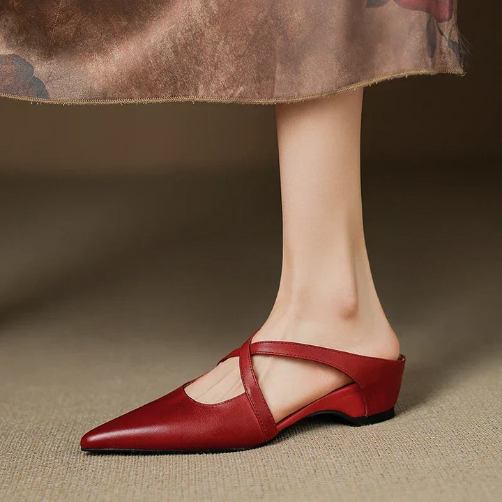 Lavinia | Genuine Leather Mules