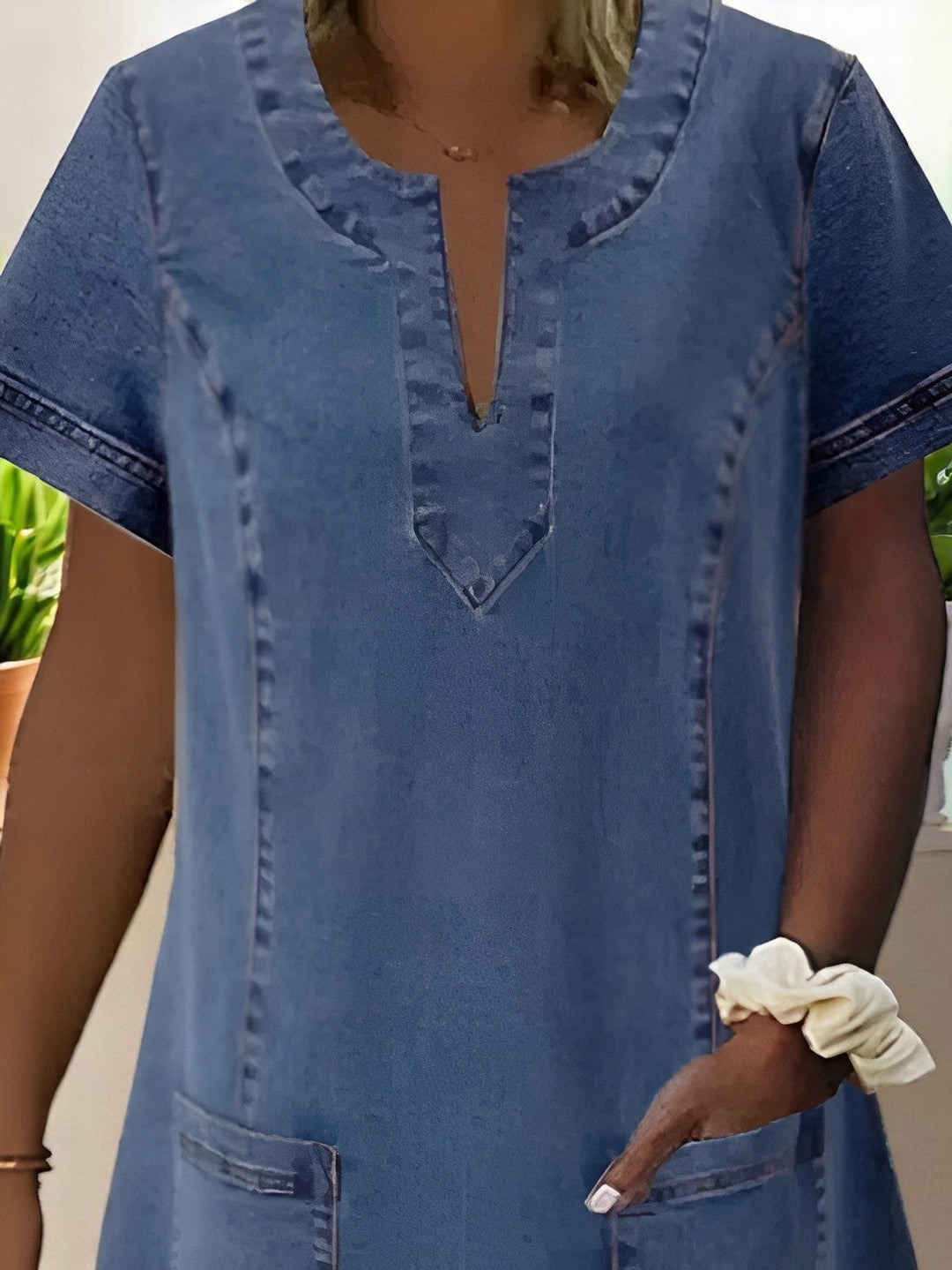 Hilda | Soft Denim Dress