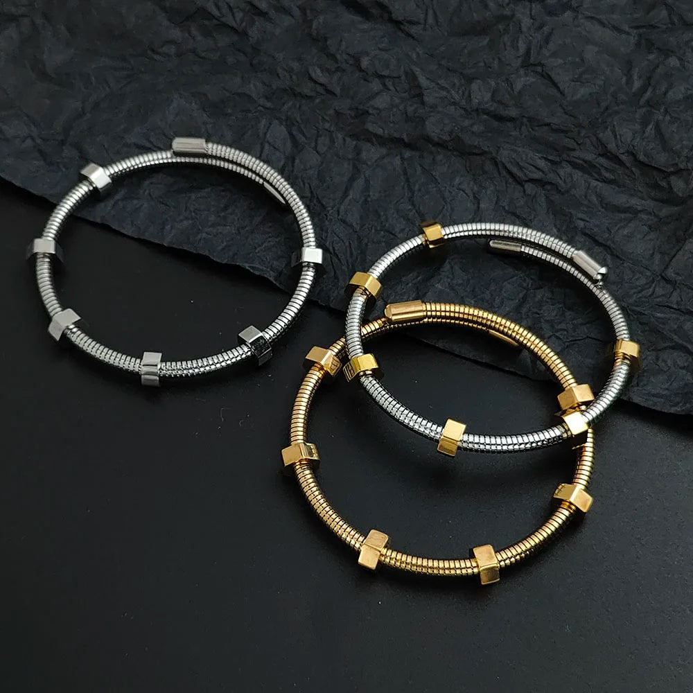 Glynis | Screw Detail Bracelet