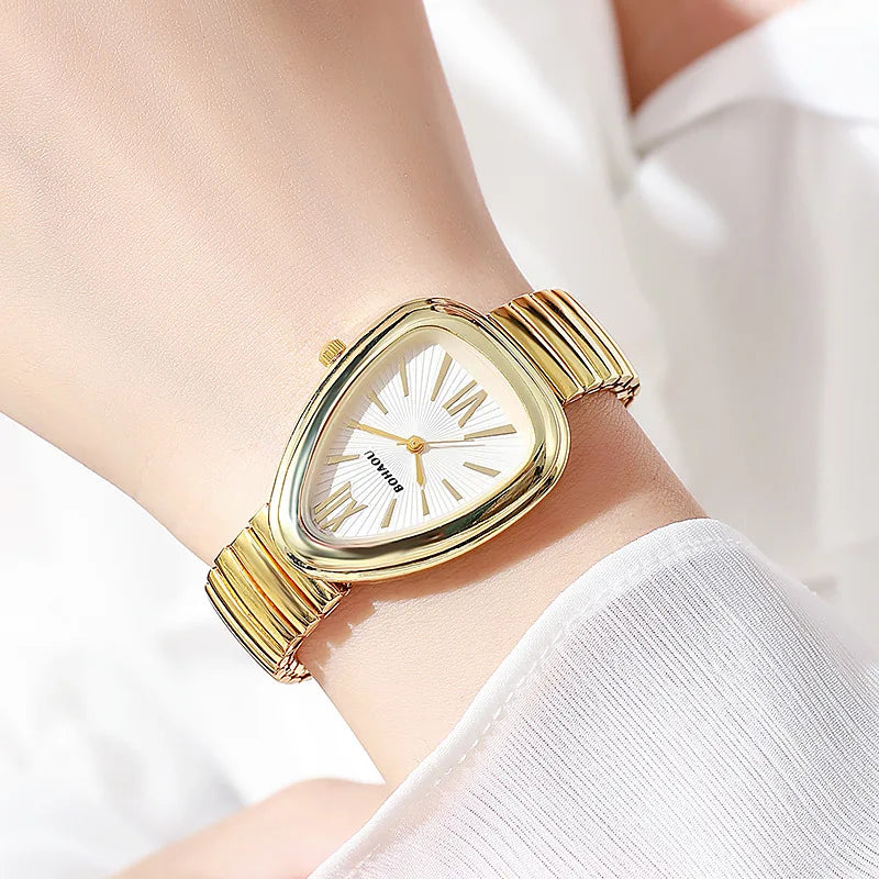 Dee | Gold Serpent Watch