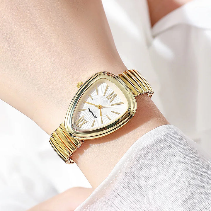 Dee | Gold Serpent Watch
