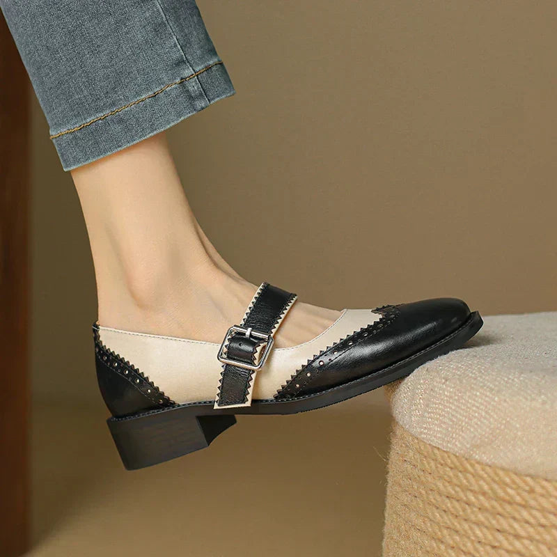 Malin | Leather Mary Janes