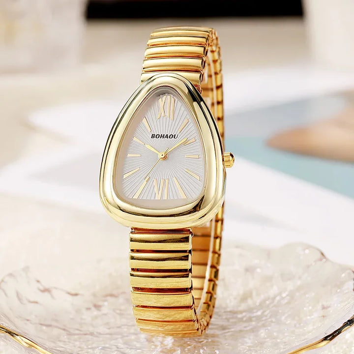 Dee | Gold Serpent Watch