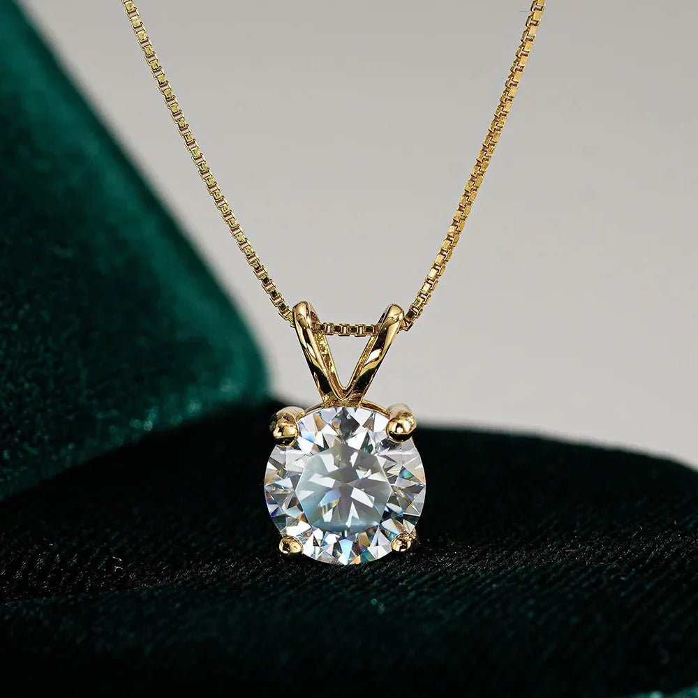 Dimity | Moissanite Pendant