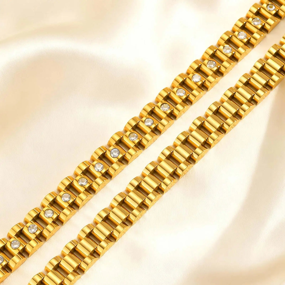 Alberta | Interlocking Link Bracelet