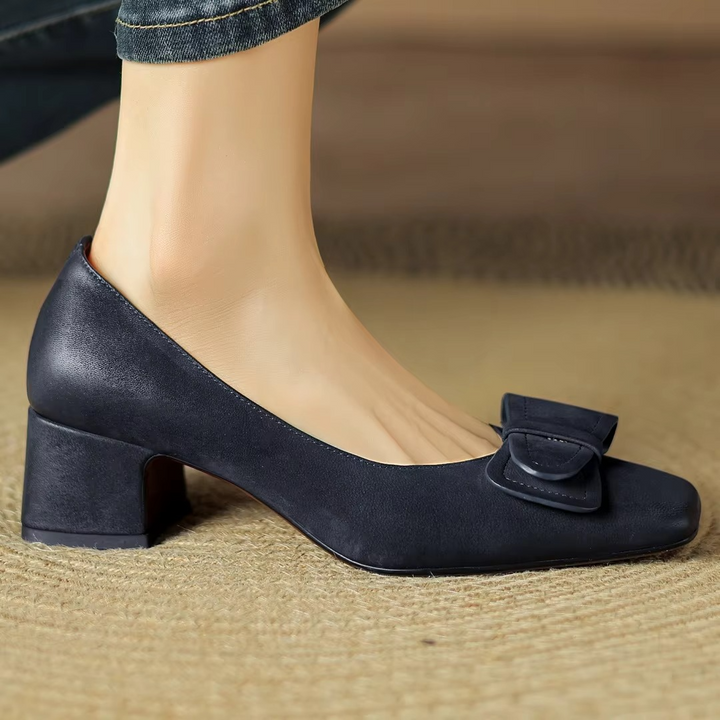 Ashleigh | Leather Heels