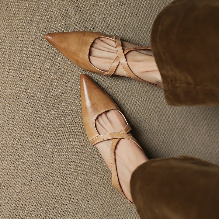 Lavinia | Genuine Leather Mules
