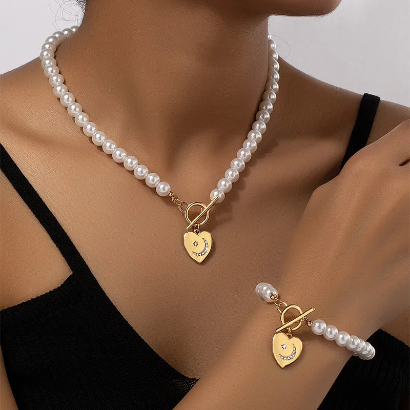 Mamie | Pearl Necklace Set