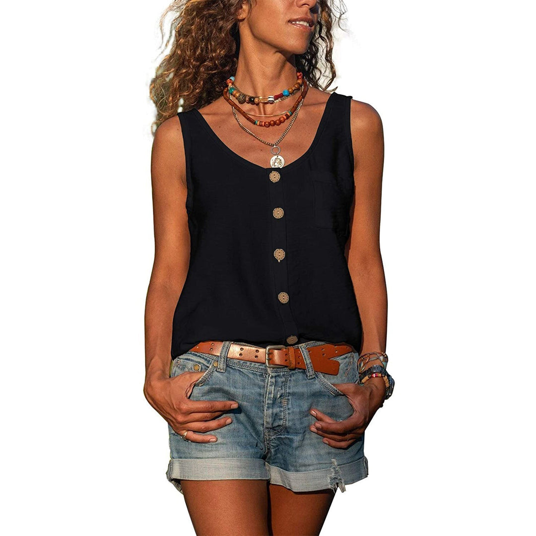 Fallon | Relaxed Ibiza-Style Sleeveless Top