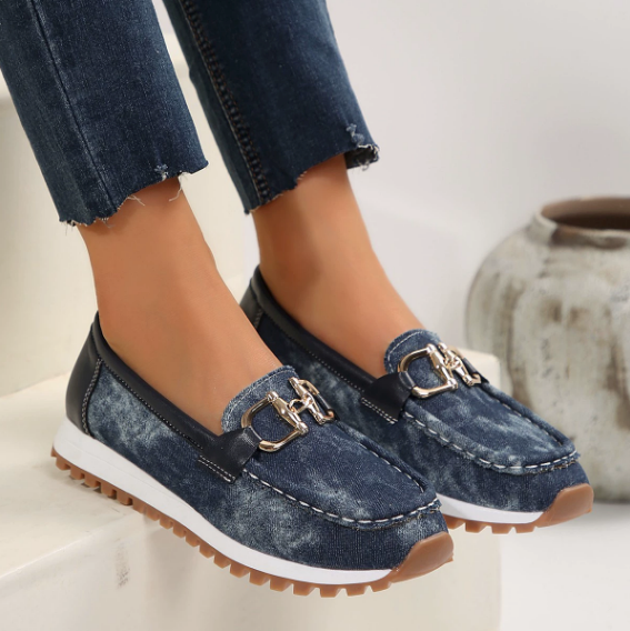 Ginny | Hybrid Buckle Loafers