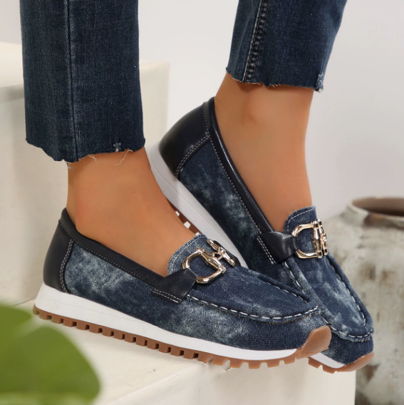 Ginny | Hybrid Buckle Loafers