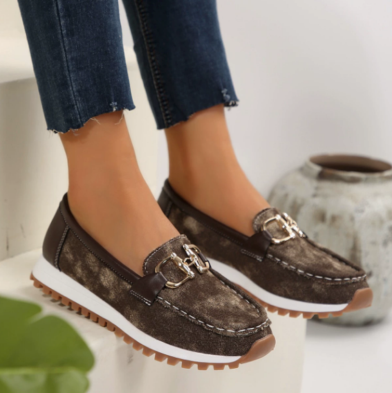 Ginny | Hybrid Buckle Loafers