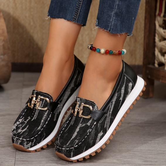 Ginny | Hybrid Buckle Loafers