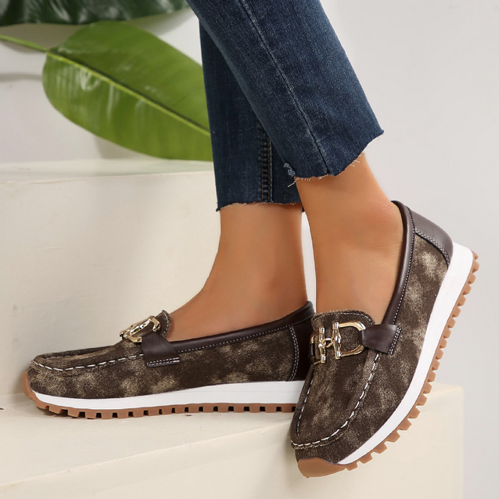 Ginny | Hybrid Buckle Loafers
