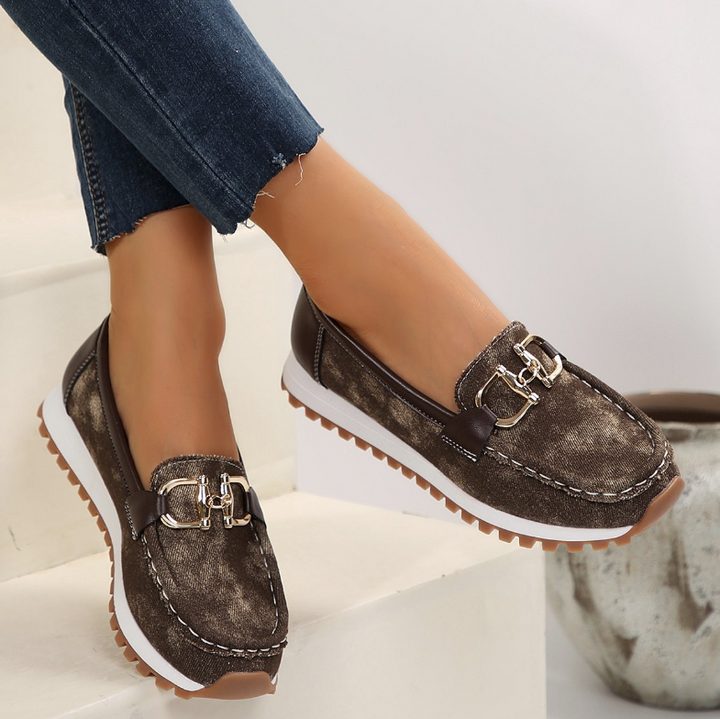 Ginny | Hybrid Buckle Loafers