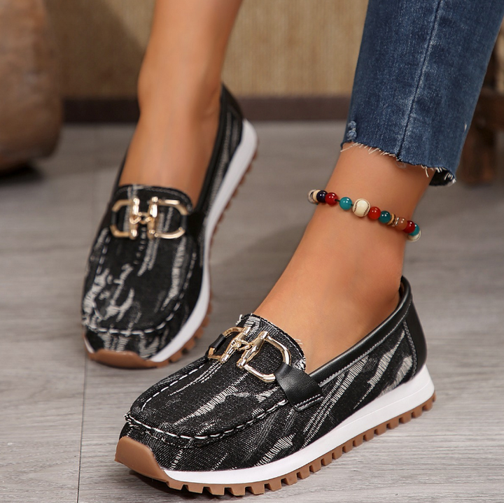 Ginny | Hybrid Buckle Loafers