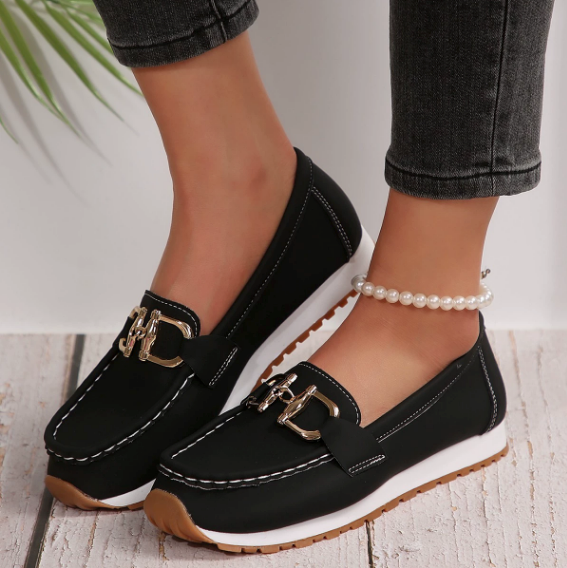 Verena | Buckle Loafers