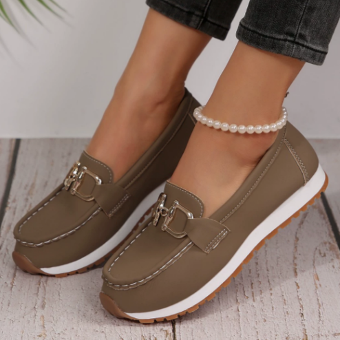 Verena | Buckle Loafers