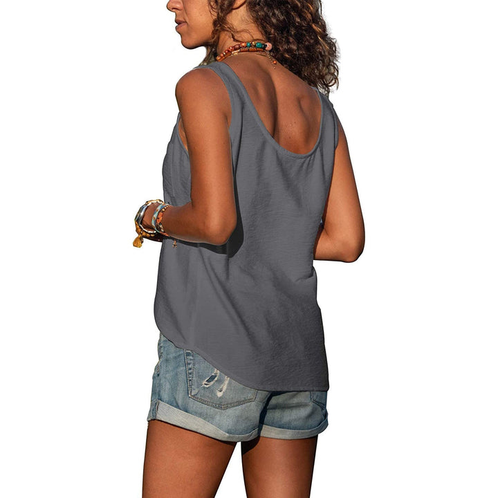 Fallon | Relaxed Ibiza-Style Sleeveless Top