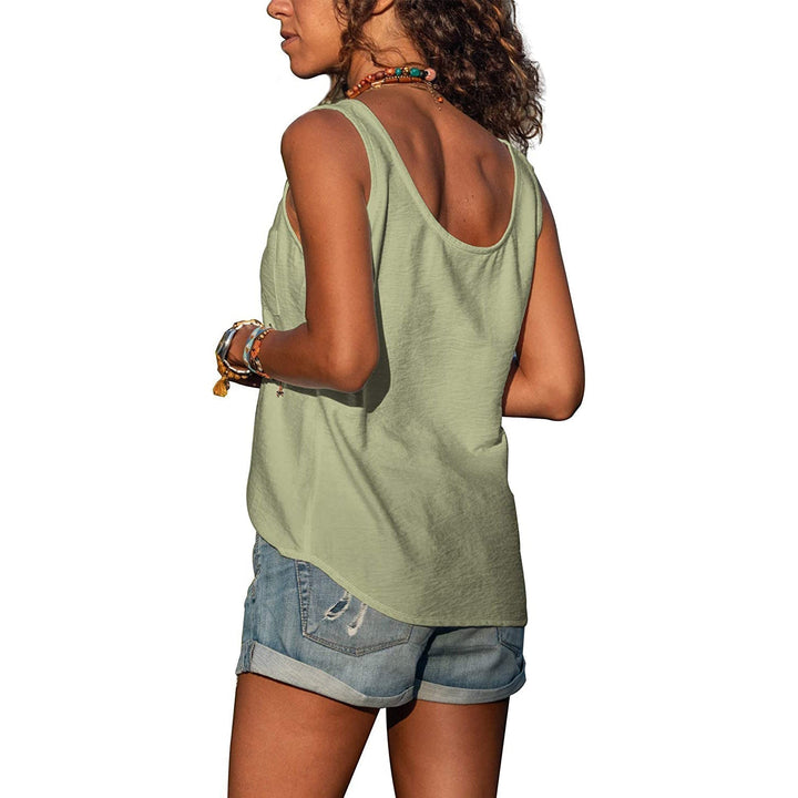 Fallon | Relaxed Ibiza-Style Sleeveless Top