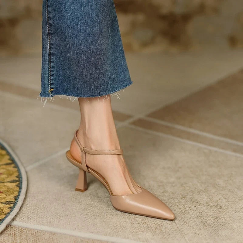 Claudia | Ankle Strap Dress Heels