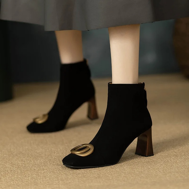 Tiziana | Velvet Boots