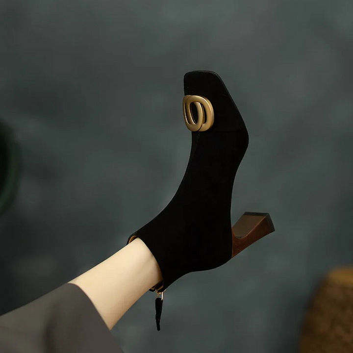 Tiziana | Velvet Boots