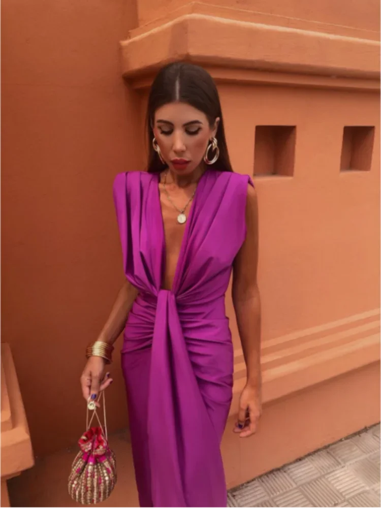 Zara | Elegant Pleated Dress