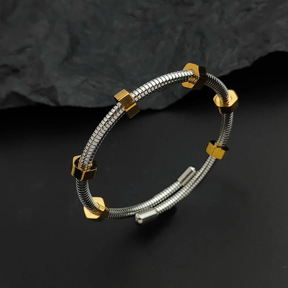 Glynis | Screw Detail Bracelet