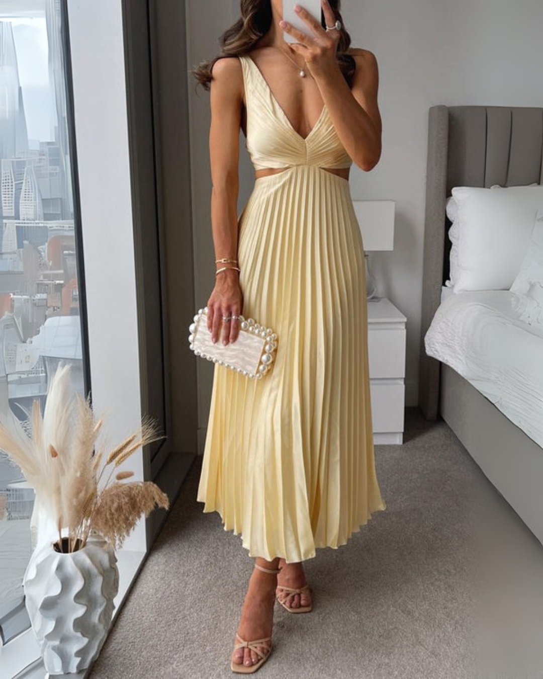 Carmel | Radiant Twist Dress