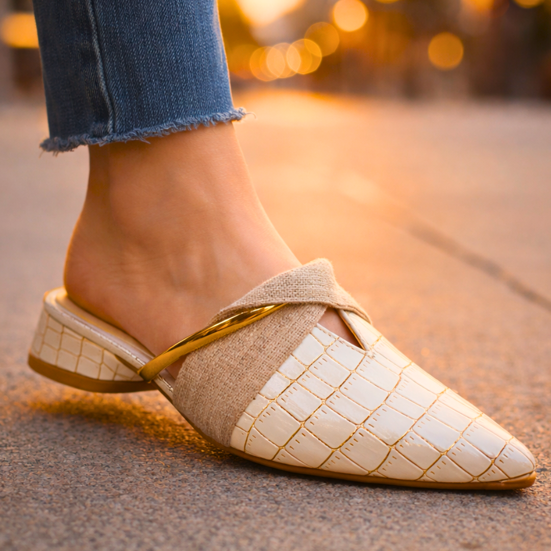 Luella | Gator Slip-Ons
