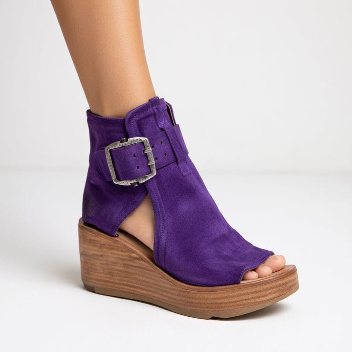 Imogen | Open Wedge Ankle Boots