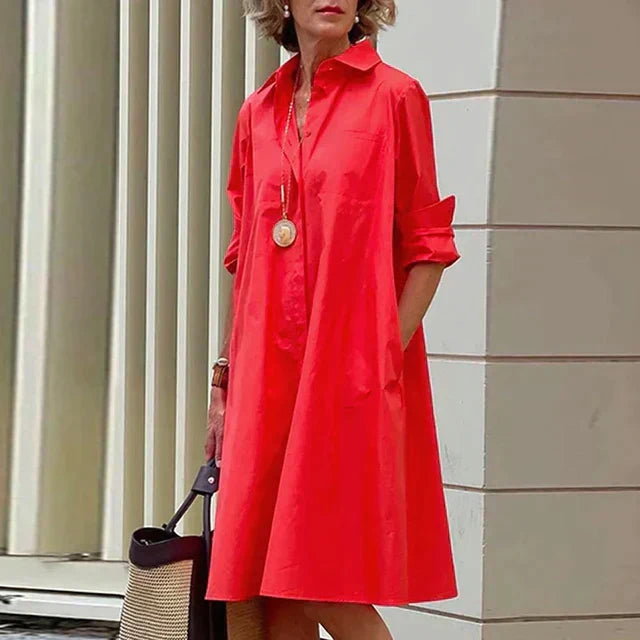 Addison | Retro A-Line Dress