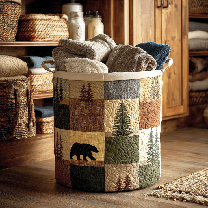 Mountain | Quilted Storage Basket