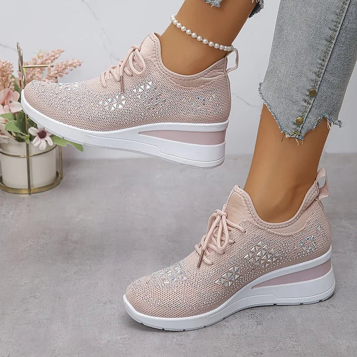 Nanette | Lightweight Lace Up Sneakers