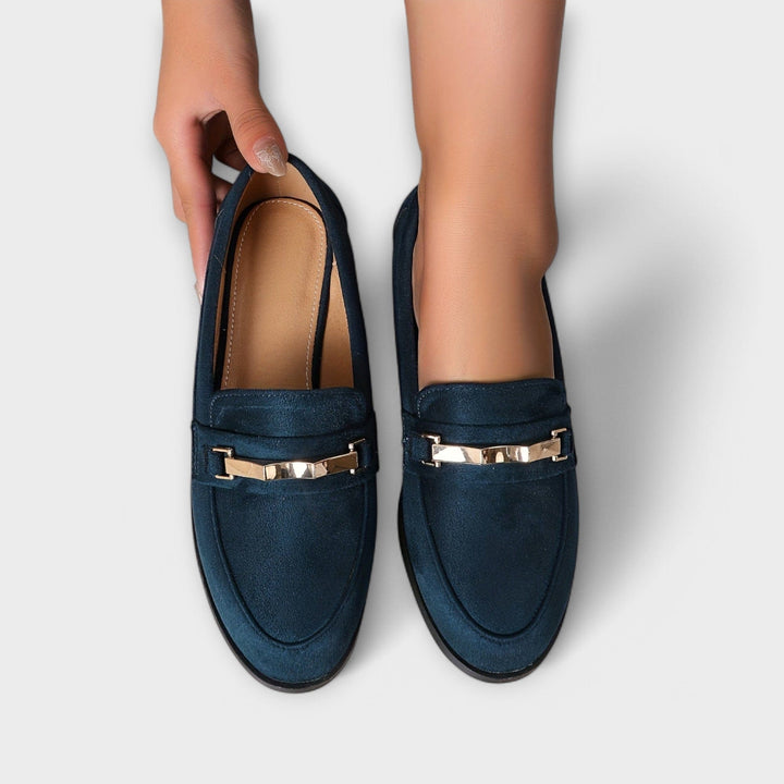 Ariane | Suede Loafers
