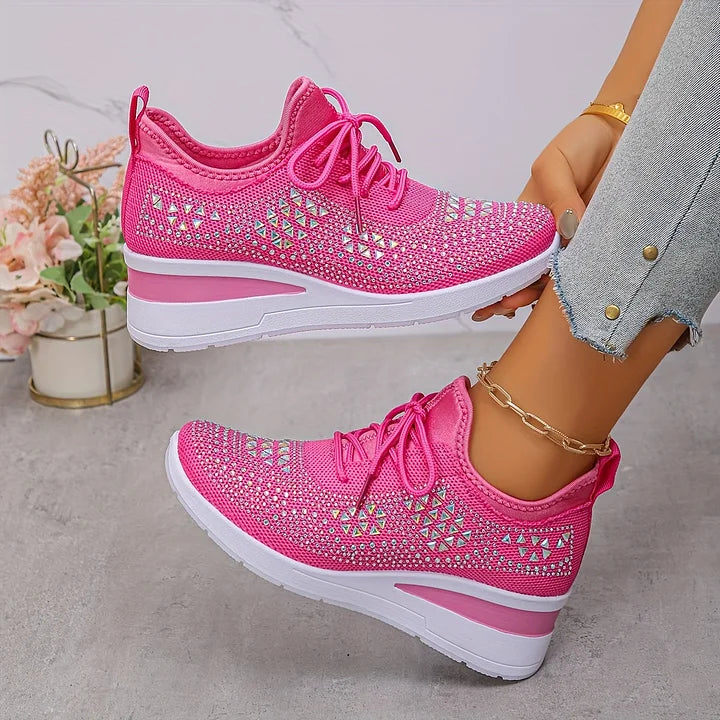 Nanette | Lightweight Lace Up Sneakers