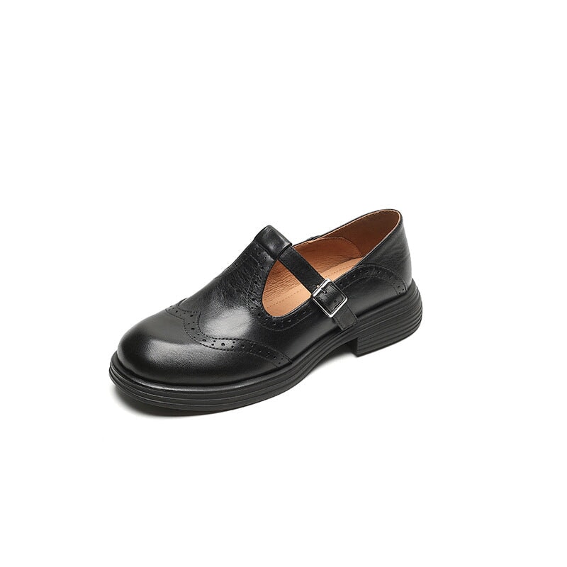 Lexie | Elegant Mary Janes Made Of Leather