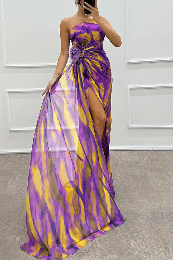 Monica | Vibrant Draped Dress