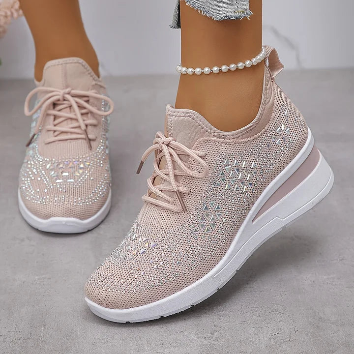 Nanette | Lightweight Lace Up Sneakers