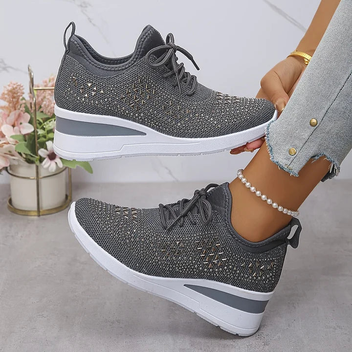 Nanette | Lightweight Lace Up Sneakers
